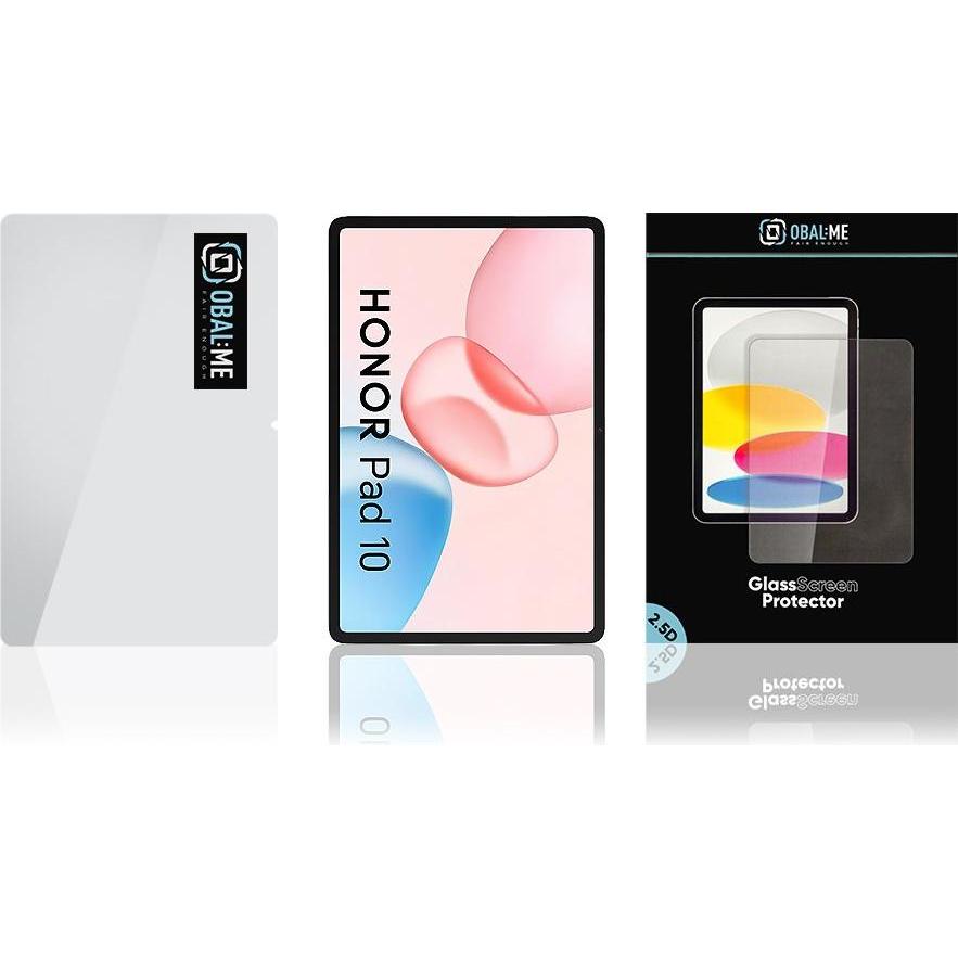 Obal:Me 2,5D gehärtetes Glas für Honor Pad 10 Klar (Honor Pad 10), Pellicola tablet