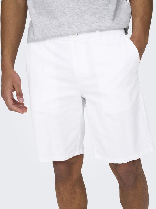 Actual product image Only & Sons ONSMARK 0011 COTTON LINEN SHORTS Chino shorts (XXL)