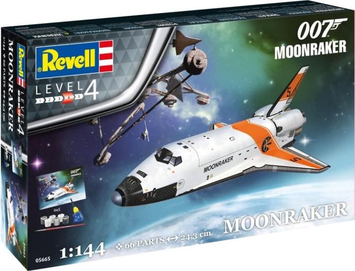 Actual product image Revell James Bond "Moonraker" Gift Set