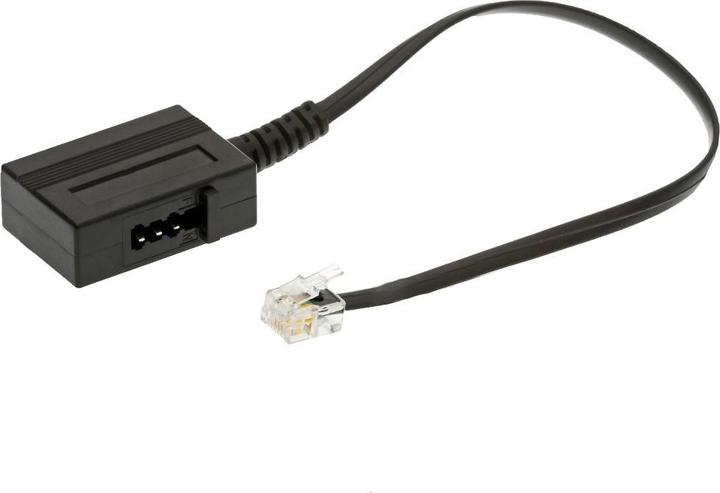 Produktbild Shiverpeaks Adapter Wst. RJ11/TAE-F Kupp. mit 20cm Kabel (nur als VF v. 5)
