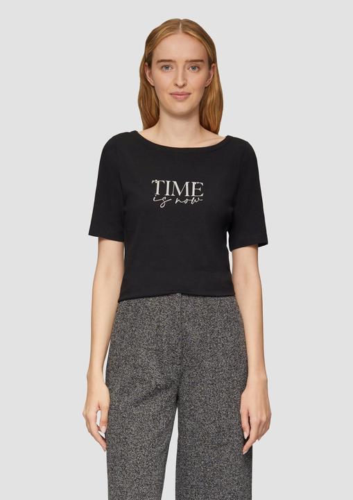 Produktbild S.Oliver T-Shirt T-Shirt mit Statement-Print (34)