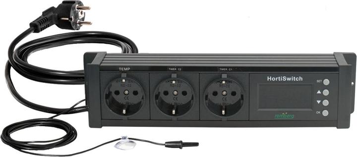 Produktbild Romberg Thermostat HortiSwitch 3.0 Digital gesteuert, mit Timer und Temperatur-Sensor