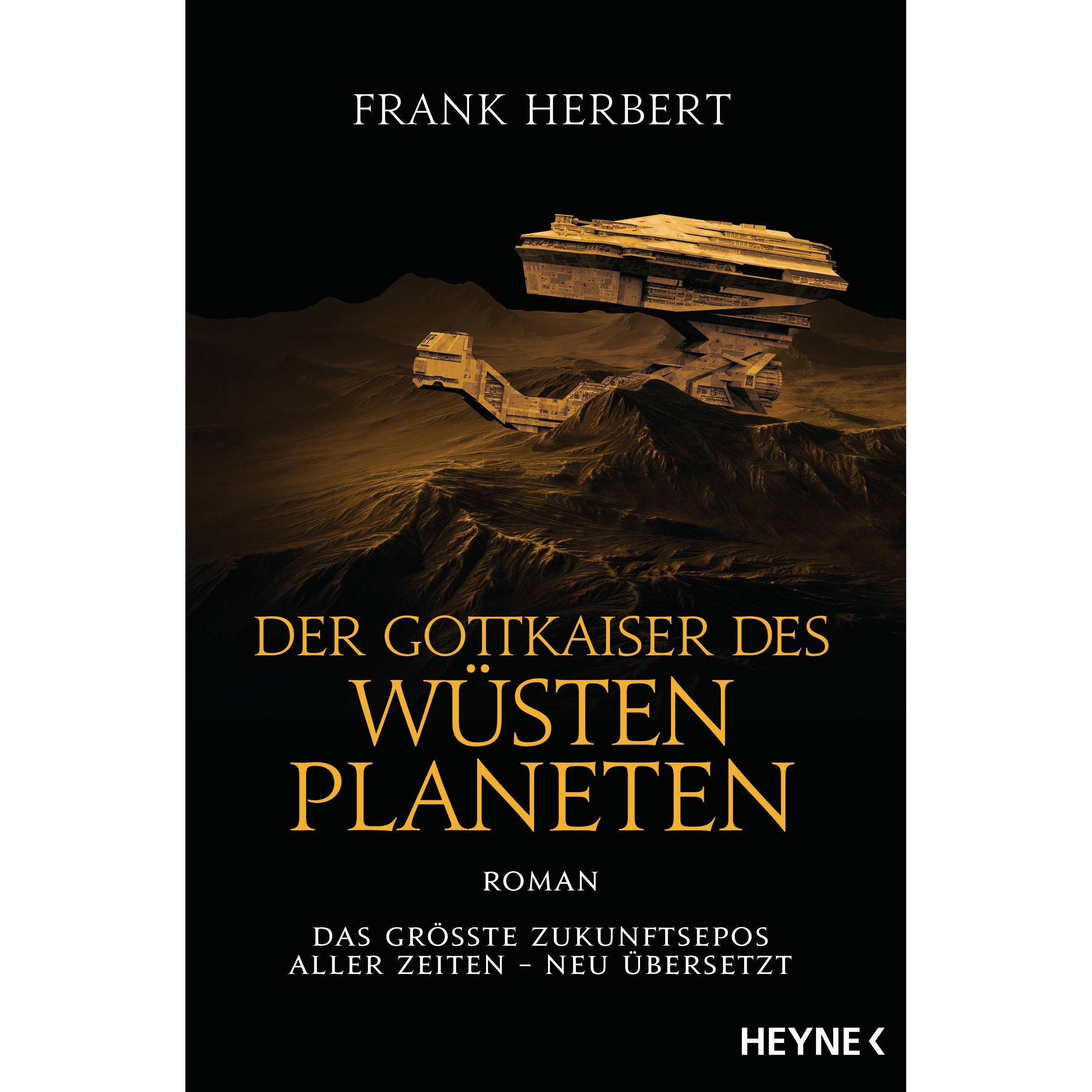 Der Gottkaiser des Wüstenplaneten, Belletristik von Frank Herbert