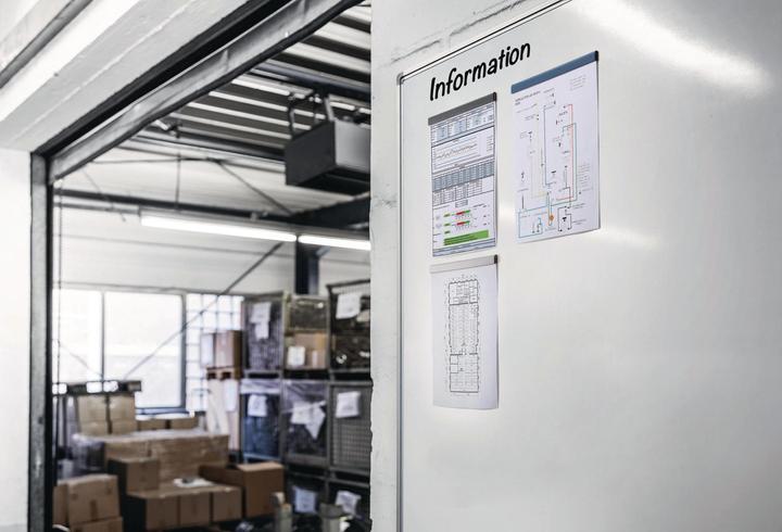 Image du produit Durable Durafix-Rail 210 argent métal. (5 x)