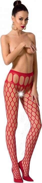 Produktbild Passion Strumpfhose ouvert in rot (One Size)