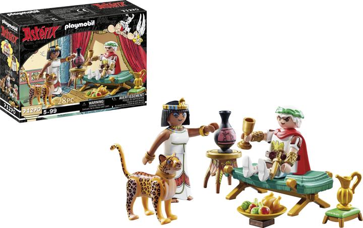 Produktbild Playmobil Asterix: Cäsar und Kleopatra (71270, Playmobil Asterix)