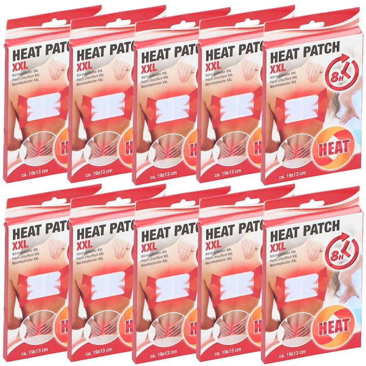 Produktbild Champ 10er-Set XXL Wärmepflaster für den Rücken, 13 x 19 cm (10 x)