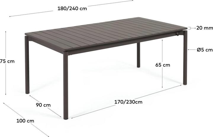 Immagine prodotto Kave Home Zaltana (240 cm)