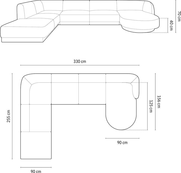 Immagine prodotto Micadoni Miley (Divano componibile)