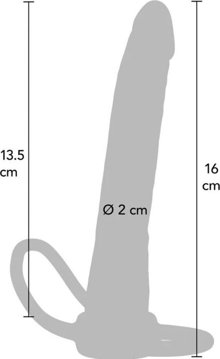 Image du produit ToyJoy Dong Double Trouble Silicone
