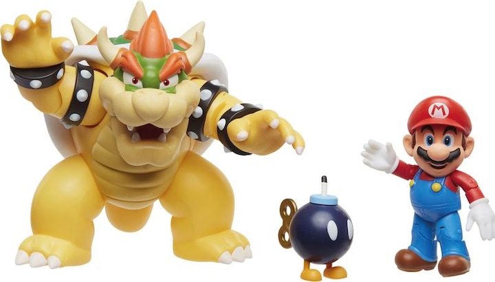 Image du produit Jakks Pacific World of Nintendo: Mario vs. Bowser Lava Battle
