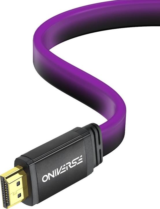 Actual product image Oniverse Hdmi Led Cable 8K - Purple (2 m)