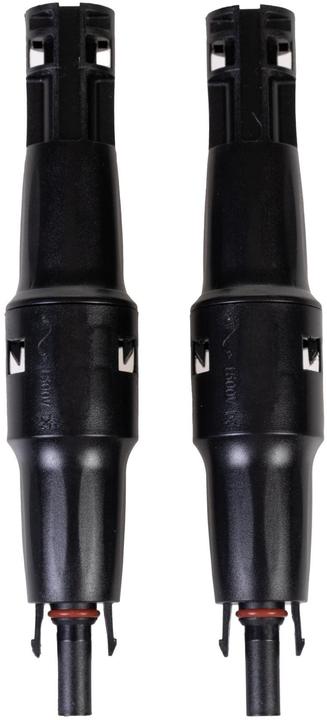 Actual product image Furber.power Connector compatible with fuse, 2 pieces (Solar connector)