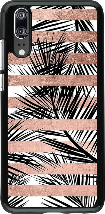 Image du produit PhoneLook Coque Palm trees gold stripes (Huawei P20)