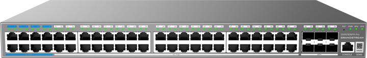 Actual product image Grandstream GWN7806PH PRO? Enterprise Layer 2++ Managed Switch? 48Ã Gigabit RJ45 (PoE/PoE+) + 6Ã (48 ports)