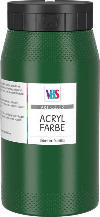 Actual product image VBS Acrylic paint, 500 ml (Titanium white, 500 ml)