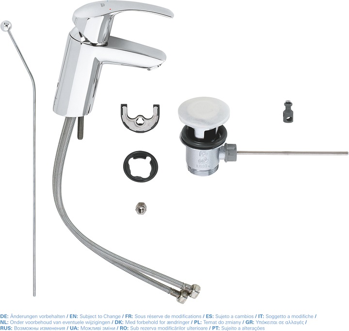 Image du produit Grohe Eurosmart Mitigeur monocommandé pour lavabo S-Size