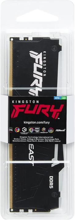 Produktbild Kingston 32GB DDR5 6400MT/S CL32 DIMM (1 x 32GB, 6400 MHz, DDR5-RAM, DIMM)