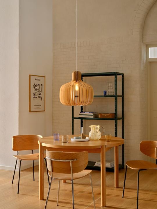 Produktbild Nordlux Nordlux-Hazo 43-E27-Hout Naturel (E27)