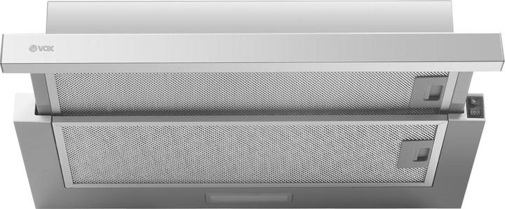 Produktbild Vox ausziehbare Haube PIO6L03IX (B, 3 Geschwindigkeiten, Durchfluss: max. 400m3, inox)