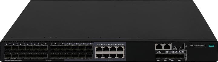 Immagine prodotto HPE Switch E FlexNetwork 5520 HI, 24 porte SFP, 16 SFP, 8 SFP Combo, 4 SFP+, 1 slot per modulo di (24 Porti)