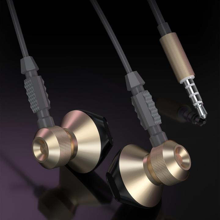 Productafbeelding Dudao Metalen Bedrade Oordopjes 3,5mm Mini Jack Grijs (X2C-Grijs) (Bedraad)
