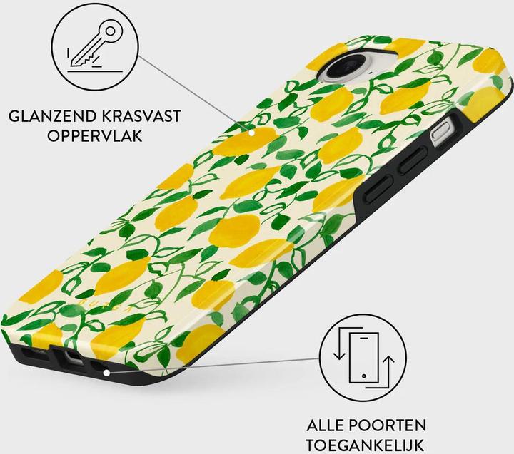 Actual product image Burga Tough Case Apple iPhone 16e - Capri (Apple iPhone 16e)