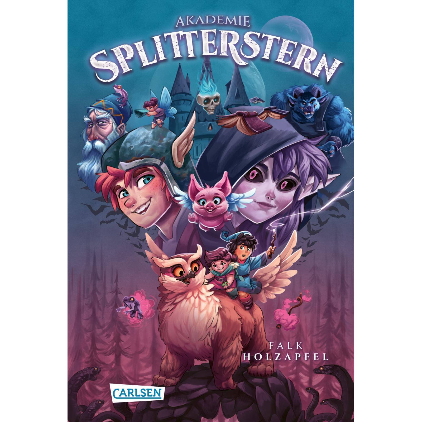 Akademie Splitterstern 1: Akademie Splitterstern, Kinderbücher von Falk Holzapfel
