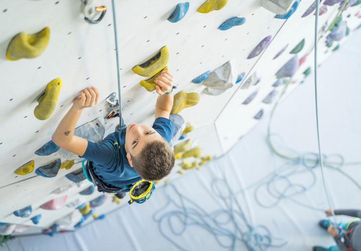 Actual product image Simond Climbing harness for children with adjustment option (Unicoloured)