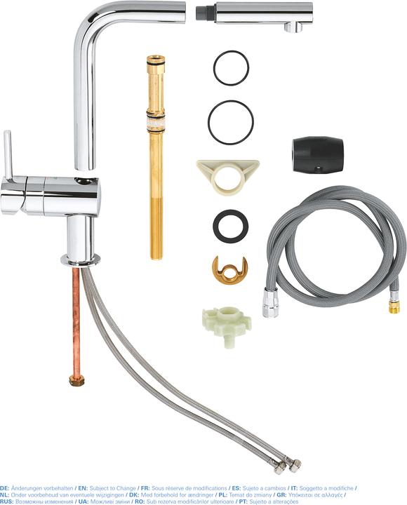 Actual product image Grohe Minta single-lever sink mixer