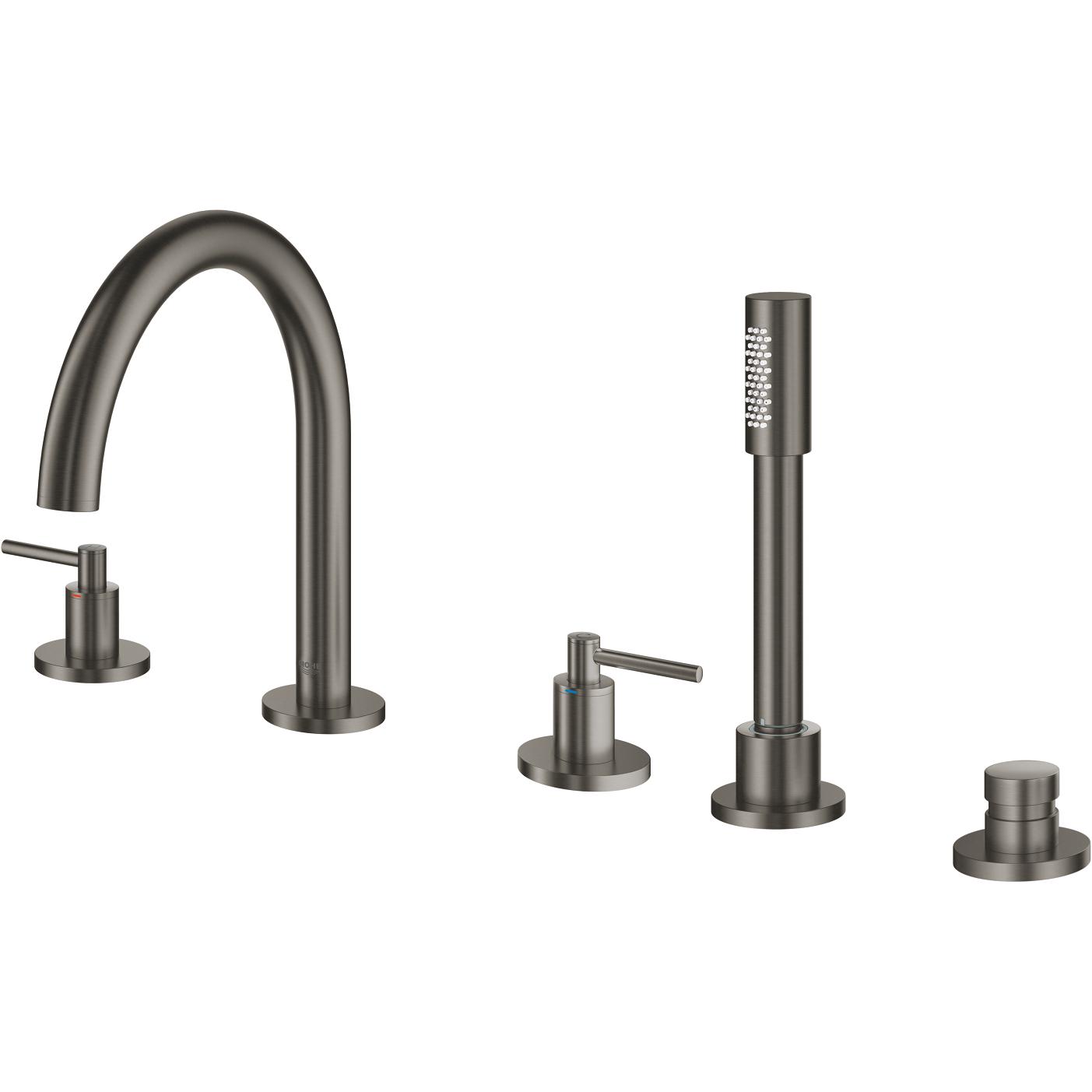 Grohe, Badarmatur, Atrio 5-Loch-Wannen-Kombination