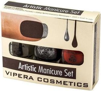 Vipera Artistic Manicure Set Nagellack Set 06 Dracula 3x55ml