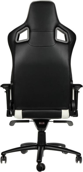 Produktbild noblechairs Gaming-Stuhl EPIC Echtleder-Gaming-Stuhl, Schwarz-Weiss-Rot