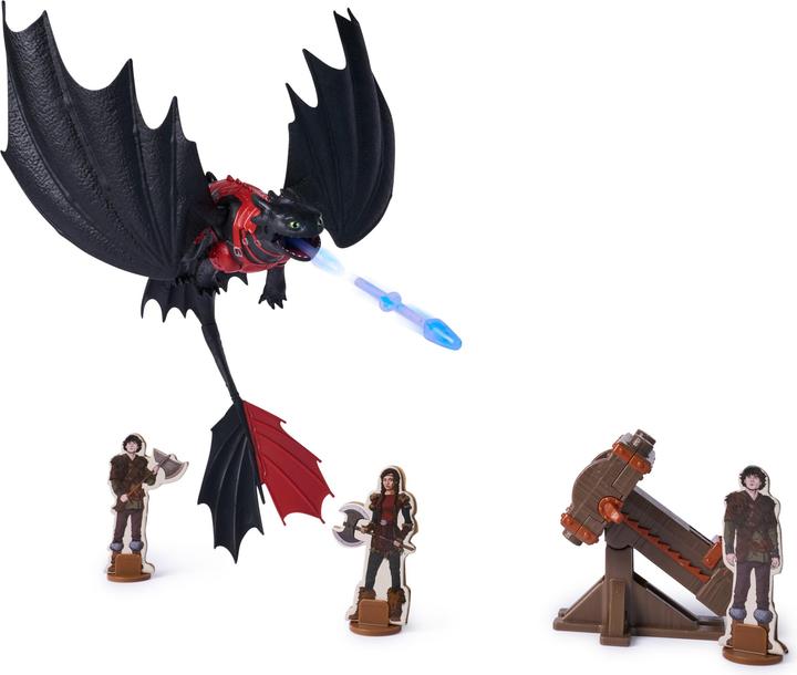 Actual product image DRAGONS Drachenzähmen leicht gemacht - Drachenkampf Spielset Ohnezahn mit Kanone