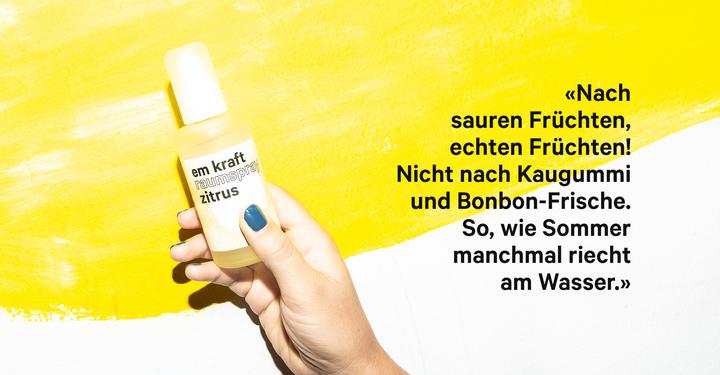Produktbild Em kraft Raumspray Citrus