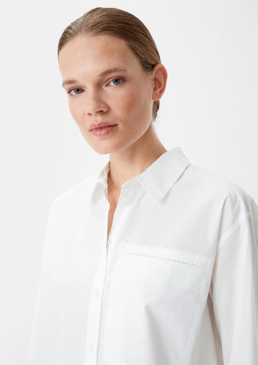 Immagine prodotto Comma Bluse Baumwollbluse mit Paspeltasche (40)