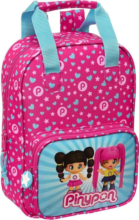 Actual product image Pinypon School backpack Blue Pink 20 x 28 x 8 cm