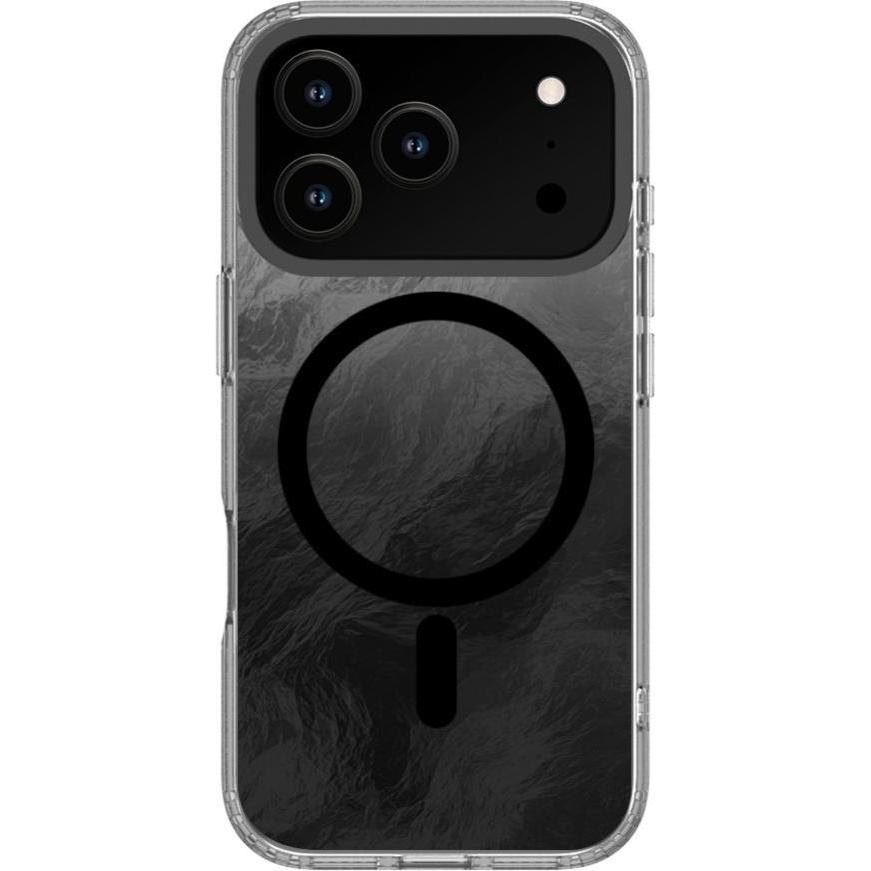 Evelatus Back panel cover Apple iPhone 17 Pro IMD Glacier Case with Magsafe Black (Apple iPhone 17 Pro), Cover smartphone, Nero