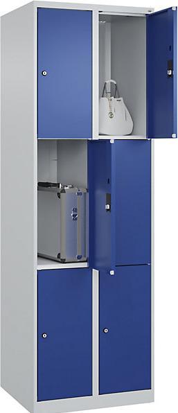 Gentian blue, Light grey