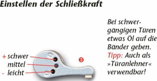 Produktbild Abus Türschliesser Silber ABTS44182 (Indoor)