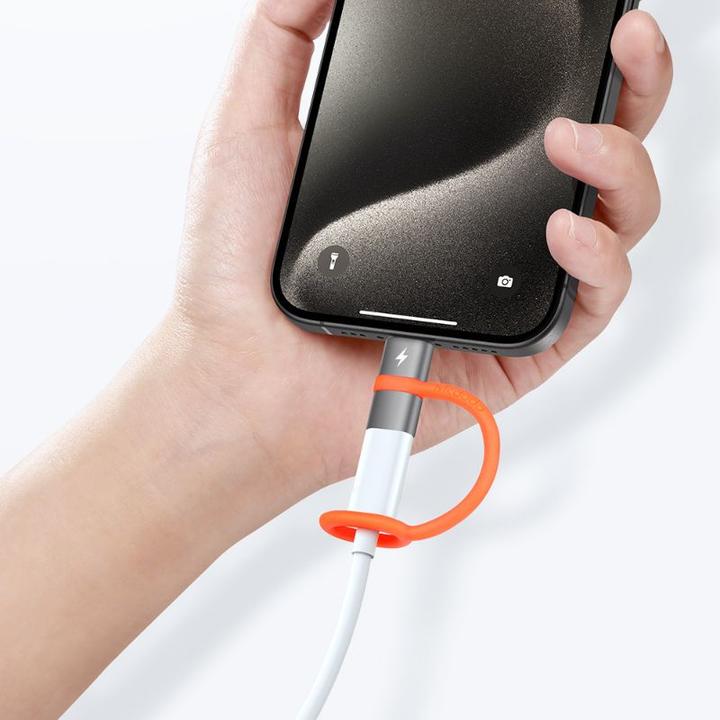 Actual product image Mcdodo Lightning to USB-C adapter (Lightning, USB-C)