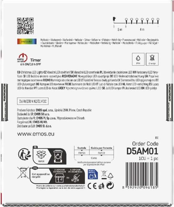 Image du produit Emos D5AM01 (4 m)