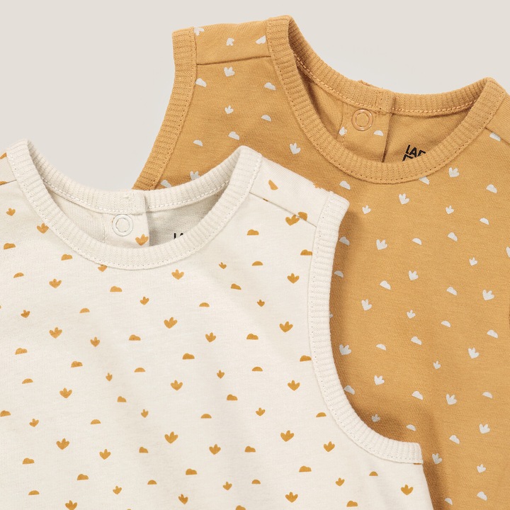 Actual product image La Redoute Collections 2-pack sleeveless (74)