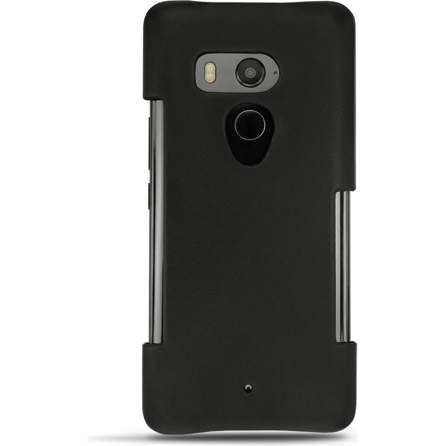 Thumbnail - Noreve Lederschutzhülle (HTC U11+), Smartphone Hülle, Grau