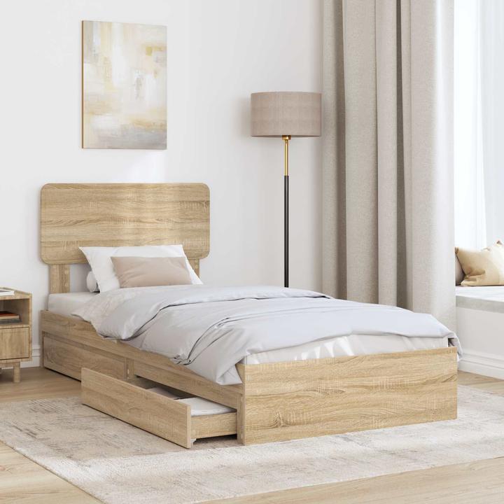 Produktbild vidaXL Bettrahmen (75 x 190 cm)