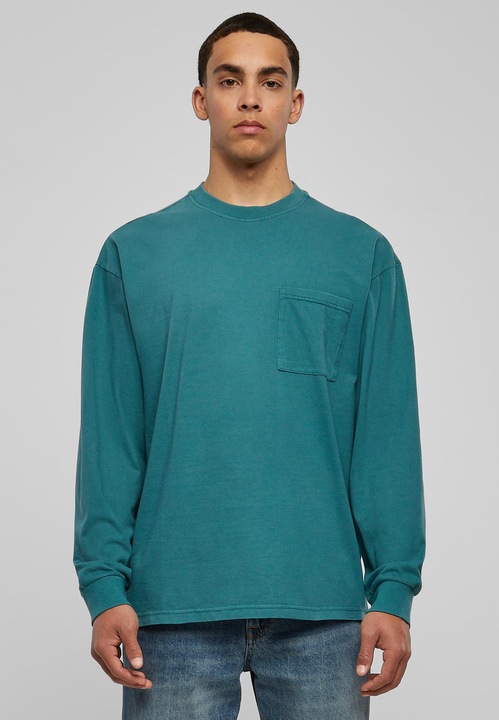 Produktbild Urban Classics Pigment Dyed Pocket Longsleeve Herren (M)