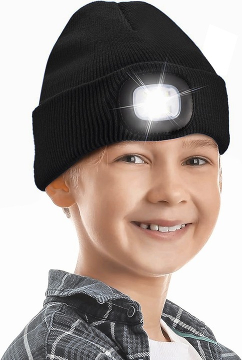 Produktbild Out of the blue Beanie-Mütze mit LED Licht Universalgrösse Schwarz