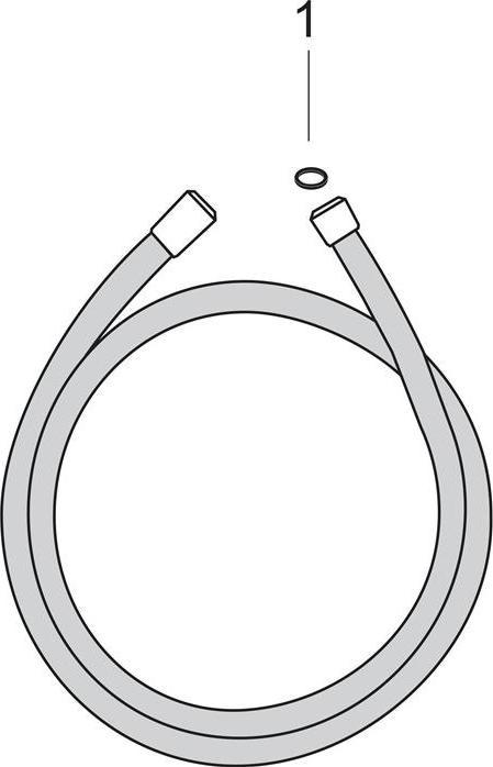 Produktbild hansgrohe Isiflex (125 cm)