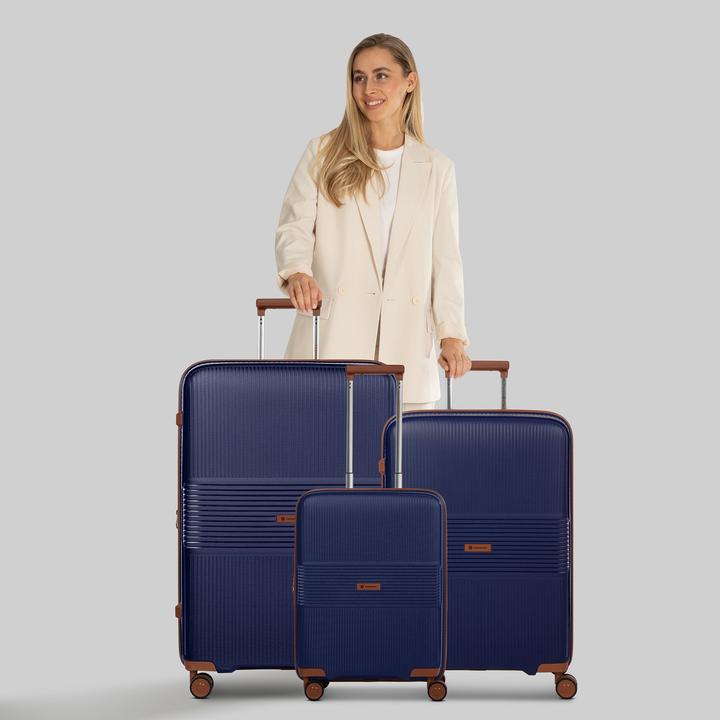 Produktbild Farmhood Eco Edition 02 4 Rollen Kofferset 3-teilig mit Dehnfalte (229 l)