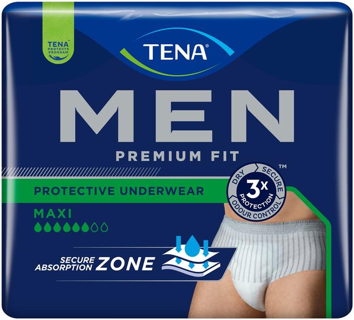 Actual product image Tena Men Premium Fit Underwear (10 x, Large)